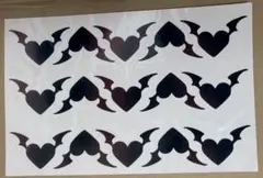 にじさんじ Vtuber 魔界ノりりむ コスプレ タトゥーシール 転写 推し活