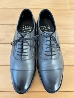 【美品】REGALリーガル ストレートチップ 革靴 23.5cm