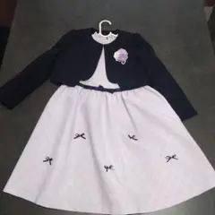 sakura フォーマルドレスセット 120cm ネイビー