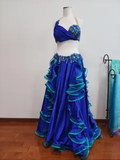 【美品】Aida Style ベリーダンス衣装　水色 2026年最新】AIDA ベリーダンスの人気アイテム - メルカリ