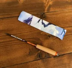 小物釣り竿　タナゴ竿　120cm ウッドグリップ　振り出し竿　小物釣り　オレンジのサムネイル