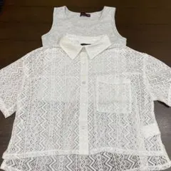 ラブトキ　レースシャツインナー　セットのサムネイル