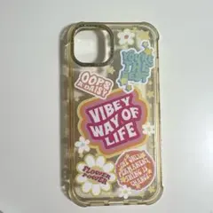 SKINNYDIP iPhone13 ケース ステッカー柄のサムネイル