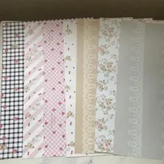 コラージュペーパー、シートセット売り