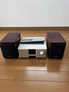 Victor EX-AK1 ウッドコーンスピーカーSP-EXAK1セット Victor ミニコンポ EX-AK1ウッドコーン リモコン 取扱説明書