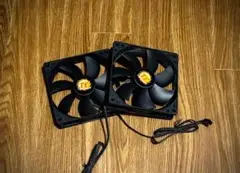 Thermaltake TT‑1225 120mm ケースファン 2個セット