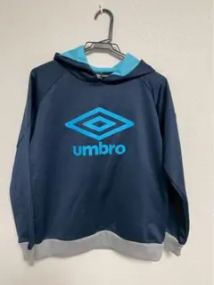 【160cm】umbro パーカー　ネイビー