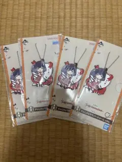 学マス　秦谷美鈴　一番くじ　part4 ラバーチャーム✖︎4