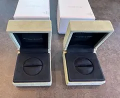 ヴァンクリーフ＆アーペル　リングケース　空箱　2個セット
