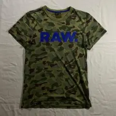 m1209 ㋳ G-STAR RAW ジースターロウ Tシャツ ボーダー ロゴ - メルカリ