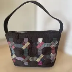 パッチワークデザイン ハンドバッグ