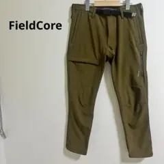 美品 フィールドコア ワークマン ストレッチ クライミングパンツ 緑 高撥水のサムネイル