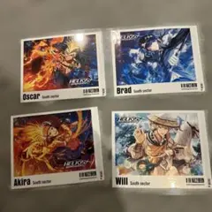 HELIOS Rising HeroesTAGLABEL ステッカー 4枚セット