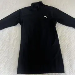 PUMA ブラック 長袖シャツ Lサイズ