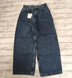 【ZARA】デニム　RELAXED WIDE LEG　buggy　w29　新品