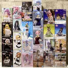 美少女系 プライズフィギュア まとめ売り25個セット アーリャ リゼロ ウマ娘等
