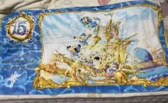 ディズニーシー　15周年　ワイドバスタオル　タオル　公式