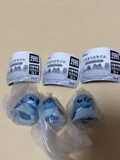 スティッチ ガチャくるまりスタイル　3個セット