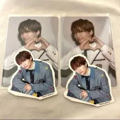 なにわ男子 HARD WORK ファミクラストア盤 藤原丈一郎 トレカ＆シール