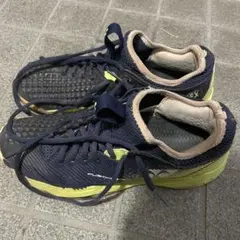 ヨネックス テニスシューズ 25.5 オールコート ライムグリーン