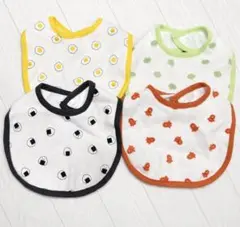 【新品未使用】ベビー スタイ 4枚セット よだれかけ おしゃれ 男の子 女の子