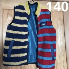 リバーシブルキッズ ベスト　FOキッズ　140 美品のサムネイル