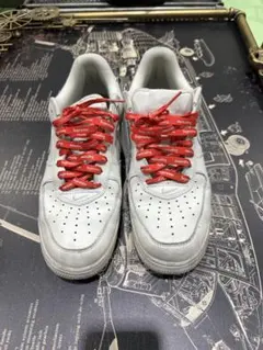 Supreme Air Force 1 ホワイト レッド紐のサムネイル