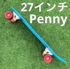 良品 27インチ 青赤 Penny ペニー スケートボード スケボー クルーザー