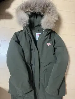 DANTON ダウンジャケット オリーブ　サイズ38　メンズ　M