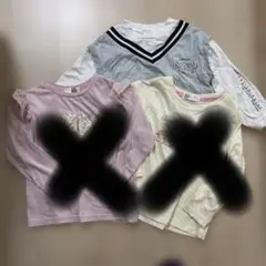 女の子 長袖Tシャツ 120cm