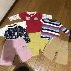 早い者勝ち‼️ベビー服　ロンT 長袖　半袖・ショートパンツ