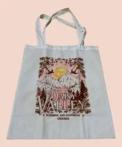 GHANDA トートバッグ DAISY VALLEY レトロ