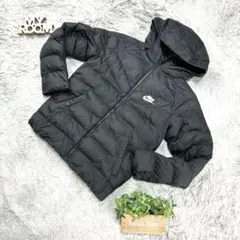 【Nike】ナイキ ダウン風 中綿ジャケット ブラック