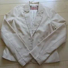 Bershka ベージュ テーラードジャケット