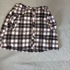 lovetoxic チェック柄スカート L (160)