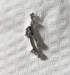 Star Jewelry スタージュエリー 片耳用ピアス 18WG ダイヤモンドのサムネイル