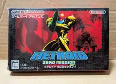 コレクター必見！メトロイドゼロミッション GBA 完品 箱説付 任天堂