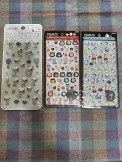 【正規品】ボンボンドロップシール　スヌーピー　セット