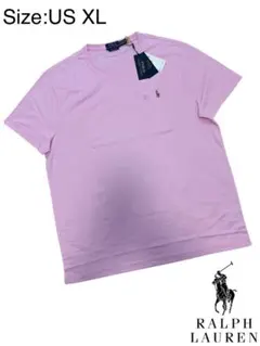 新品タグ付Polo by Ralph Lauren コーラルピンク TシャツXL - メルカリ