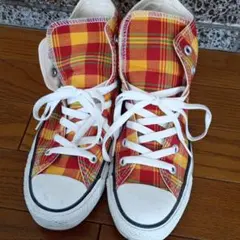 CONVERSE　ALL STAR　チェック　スニーカーのサムネイル