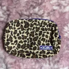 は*か様 X-girl ポーチ　ヒョウ柄