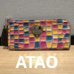 人気】ATAO 長財布 リモヴィトロ マルチカラー 大聖堂 ステンドグラス 