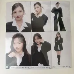 落合希来里 河口夏音 排他的ファイター 生写真 コンプ ノイミー ≠ME