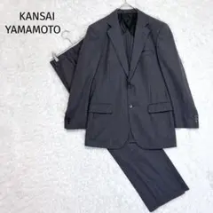 【カンサイヤマモト】ビジネススーツ上下セット　春夏　ストライプ