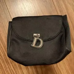 Christian Dior Dロゴ ポーチ ブラックのサムネイル