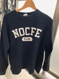 NOCFE FUK. ロンT シャツ Champion NO coffee 別注