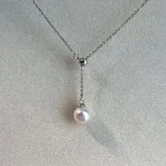 照り綺麗】南洋真珠の照り 大粒10.5mm 天然淡水本真珠 一粒ネックレス 