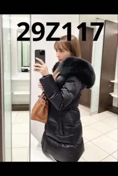 最終値下げ　PRADA ダウン　岡部あゆみさん着用　ロングダウンジャケットプラダ PRADA岡部あゆみさん着用プラダダウンコートフォックスfoxファー29z117