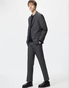 UNIQLO 感動ジャケット・感動パンツ セットアップ Mサイズ ダークグレー