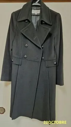 22オクトーブル　コート　ブラック